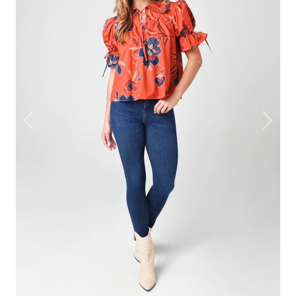 NWT Hunter Bell Mayfair Blouse